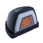 LED toplamp neon wit incl. knipperlicht 12-24v