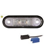 LED markeringslicht amber | 12-24v | 0