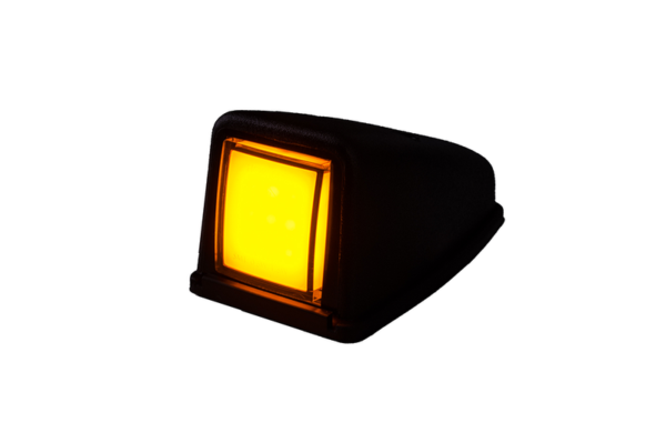 LED toplamp amber 12-24v