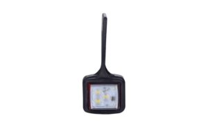 LED breedtelamp rechts rood-wit 12-24v 50cm kabel | MB-4602RW-LD 430/P-MB-4602RW