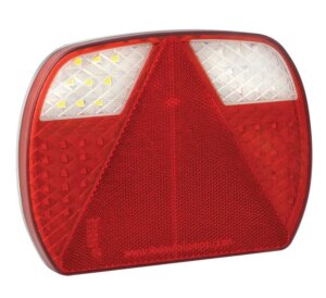 LED slimline achterlicht zonder kentekenverlichting | 12-24v | 40cm. kabel | EU200L-EU200L-EU200L