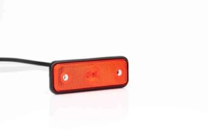 LED markeringslicht rood || 12-24v | 50cm. kabel | 1
