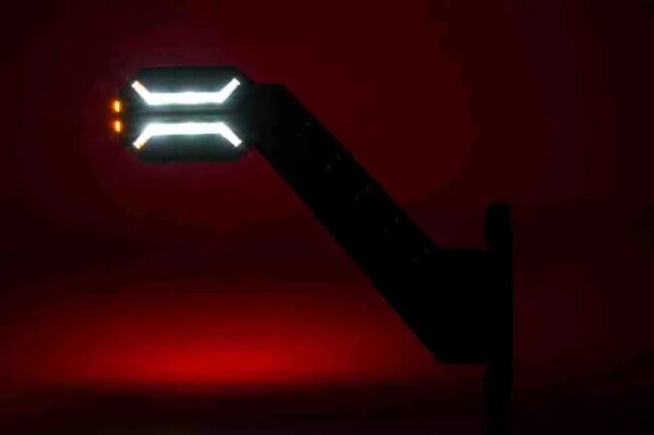 LED breedtelamp rechts 12-24v | MB-6002RWA-LD 2995-MB-6002RWA-5