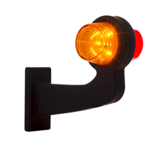 rechts | LED pendellamp | haakse steel | heldere lens | 12-24v | MB-1012RA-LD 2621-MB-1012RA
