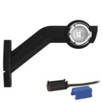 Links | LED breedtelamp met schuine steel | 12-24v | 0