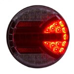 LED achterlicht met dynamisch knipperlicht | 12-24v | 150cm. kabel | V14C4-140D-LZD 2342-V14C4-140D-3