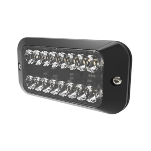 LED flitser | R65 | amber + wit (split) 8-LED | 12-24v | ED3789AC-ED3789AC-ED3789AC