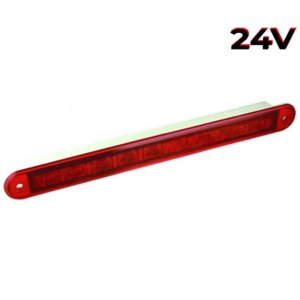 LED combinatielicht slimline rode lens | 24v | 40cm. kabel | 235R24-235R24-235R24