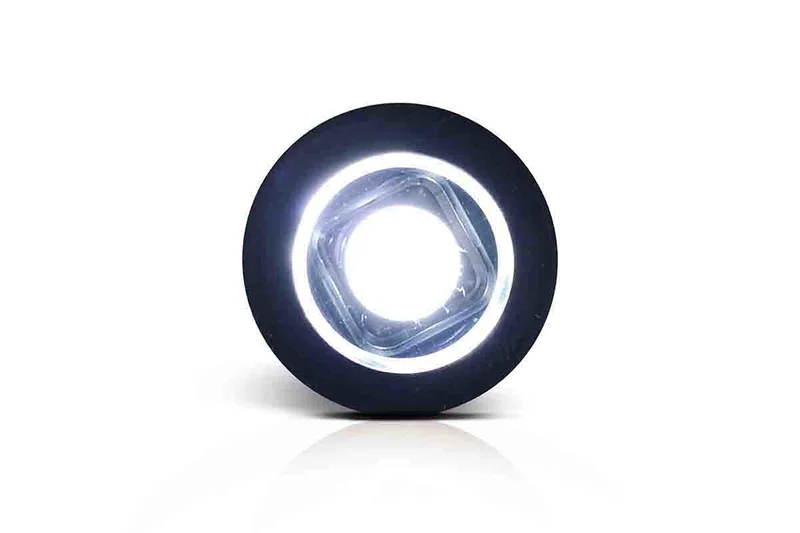 LED compact inbouw markeringslicht wit | 12-24v | MV-2600W-FT-074 B LED-MV-2600W