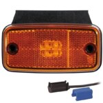 LED markeringslicht amber | 12-24v | 0