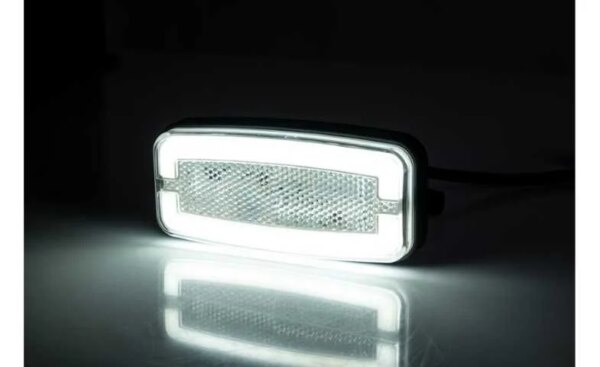 LED markeringslicht amber | 12-24v | 50cm. kabel | MV-4900W-LD 2761-MV-4900W-4