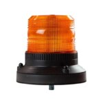 LED zwaailamp amber | 12-24v | 1-bouts montage ECCOLED | R65 | EB5018A-EB5018A-EB5018A