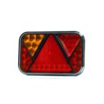 Links | LED achterlicht met mistlicht & kentekenlicht | 12v | 5-PIN | VC-2721B5-FT-270 L TB LED PM BAJONET 5PIN-VC-2721B5-2