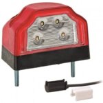 LED kentekenverlichting | 12-36v | 1.5mm.2 connector | M10KV-120R-FT-031 A LED QS150 M05-M10KV-120R