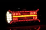 Rechts | LED achterlicht met driehoek reflector | 12-24v | VC-3102-FT-610 P LED DI-VC-3102-3