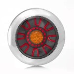 LED darklook achterlicht chrome 12-24v