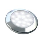 Ultraplatte LED interieurverlichting | chroom | 12v | koud wit licht | 7515C-7515C-7515C
