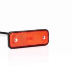LED markeringslicht rood || 12-24v | 50cm. kabel | MV-2900R-FT-004 C LED-MV-2900R