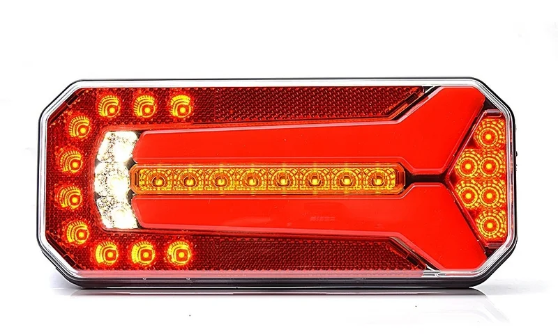 LED achterlicht universeel 12-24v 200cm kabel horizontaal&verticaal montage | VC-5300-1111 L/P-VC-5300