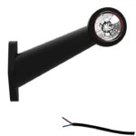 Links | LED breedtelamp | schuine steel | 12-24v | 20cm. kabel | M10BV-501RW-FT-009 E LED (NO SET ONLY LEFT VERSION)-M10BV-501RW