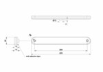 LED derde remlicht | 12-24v | 50cm. kabel | V3R-190-FT-190 LED-V3R-190-2