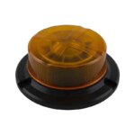 LED low base zwaailamp amber | 3-bouts montage | 12-24v | R65 | LPBR65A-LPBR65A-LPBR65A
