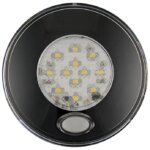LED interieurverlichting | met schakelaar | zwart | 12v | warm wit licht | 79BWR12-79BWR12-79BWR12