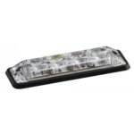 Ultra platte Slimline LED flitser 4 LED's | wit | 10-30v | SSLED4DVW-SSLED4DVW-SSLED4DVW-2
