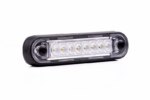 LED markeringslicht -lang wit | 12-24v | 0