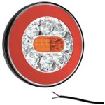 LED achterlicht zonder kentekenlicht | 12-36v | 100cm. kabel | V10C3-800-FT-110 LED-V10C3-800