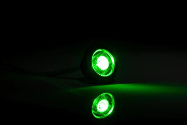 LED Compact inbouw decoratielicht groen 12-24v | MV-2600G-FT-074 ZIEL LED-MV-2600G-2