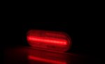 LED markeringslicht rood met beugel | 12-24v | 50cm. kabel | MV-5050R-LD 2775-MV-5050R-6