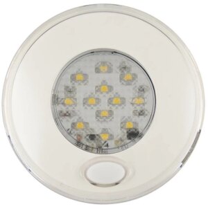 LED interieurverlichting | met schakelaar | witte behuizing | 12v | warm wit licht | 79WWR12-79WWR12-79WWR12