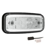LED markeringslicht wit | 12-24v | 1