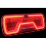 Links | LED neon achterlicht | dynamisch knipperlicht | 12-24v | 200cm. kabel | VC-2001--VC-2001-4