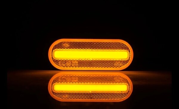 LED markeringslicht amber | 12-24v | 50cm. kabel | MV-5000A-LD 2771-MV-5000A-7