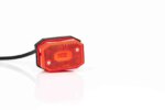 LED markeringslicht rood | 12-24v | 50cm. kabel | MV-2700R-FT-001 C LED-MV-2700R
