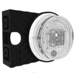 LED markeringslicht wit | 12-24v | 50cm. kabel | MV-1300W-FT-060 B LED-MV-1300W-3