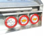 LED achterlicht Y-homologatie zonder kentekenverlichting | 12-36v | 5-PIN | V10C3-840B5-FT-113 Y LED BAJONET-V10C3-840B5-3