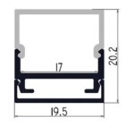 Aluminium frame set 4 | BAC-ALU4-SET--BAC-ALU4-SET-4