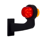 links| LED pendellamp | haakse steel | heldere lens | 12-24v | MB-1011RA-LD 2620-MB-1011RA