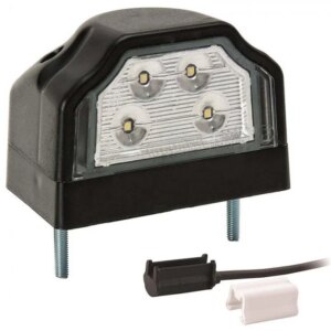 LED kentekenverlichting | 12-36v | met connector 1.5mm.2 | M10KV-120-FT-031 LED QS150-M10KV-120