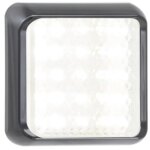 LED achteruitrijlamp met zwarte rand | 12-24v | 40cm. kabel | 100WME-100WME-100WME-2