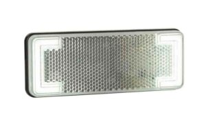 LED markeringslicht neon wit | 12-24v | 50cm. kabel | MV-3100W-LD 2483-MV-3100W