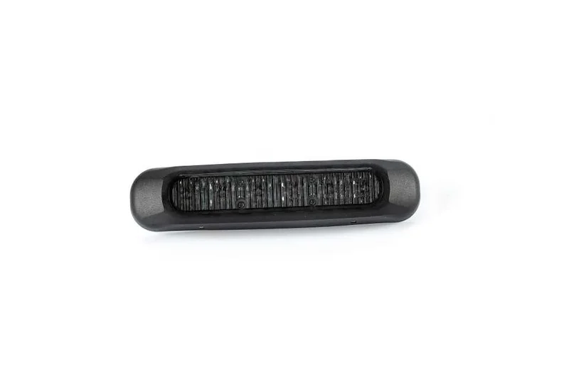 R65 LED flitser 6 LED's Dark Amber 10 - 30V | S10F6200DA-FT-200 LED DARK-S10F6200DA