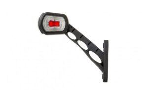 LED breedtelamp links rood-wit-amber 12-24v 50cm kabel | MB-2761RWA-LDCC 2698-MB-2761RWA-4