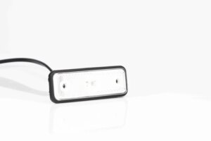 LED markeringslicht wit | 12-24v | 50cm. kabel | 1