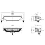 OZZ XB1 LED LED bar Compact 9" | 4960 lumen | 88203-88203-88203-4