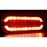 LED compact achterlicht met dynamisch knipperlicht | 12-24v | VC-320B5SS-FT-320 LED DI BAJONET + SS-VC-320B5SS-6