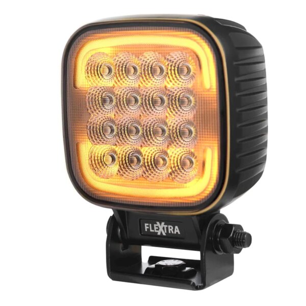 LED Quad werklamp incl positielicht 9-36v - 9280lm - 80W | 581480-581445-581480-3